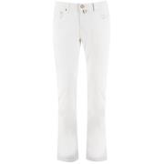 Jacob Cohën Slim-Fit Stretch Bomullsbyxor med Logo White, Herr