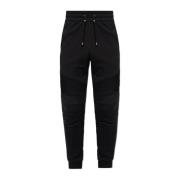 Balmain Sweatpants med logotyp Black, Herr