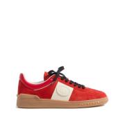 Valentino Garavani Röda Sneakers för Män Stilfull Ss25 Red, Herr