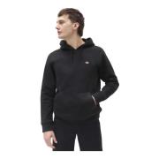 Dickies Svart hoodie med fleecefoder Black, Herr