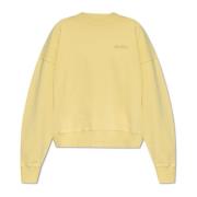 The Attico Sweatshirt med logotyp Yellow, Dam