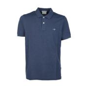 Gant Klassisk Polo Tröja för Män Blue, Herr