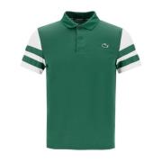 Lacoste Torrt Sportpolo med Kontrastband Green, Herr