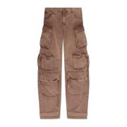 The Attico Jeans med fickor Brown, Dam