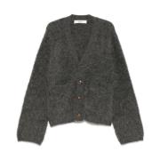 Séfr Grå Melange Cardigan Gray, Herr