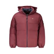 Tommy Hilfiger Röd Polyesterjacka Red, Herr