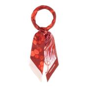 Salvatore Ferragamo Stiliga Scarves & Shawls Kollektion Red, Dam