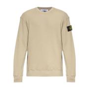 Stone Island Beige Sweatshirt Komfort Stil Beige, Herr