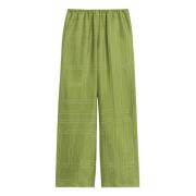 TotêMe Silke Monogram PJ Byxor Green, Dam