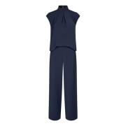 mbyM Marin Ärmlös Jumpsuit Maaja Stil Blue, Dam