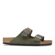 Birkenstock Thyme Arizona Sandaler Green, Herr