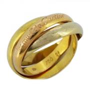 Cartier Vintage Pre-owned Vitt guld ringar Yellow, Dam