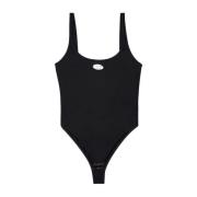 Diesel Svart bodysuit ultimat stil Black, Dam