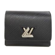 Louis Vuitton Vintage Pre-owned Laeder plnbcker Black, Dam