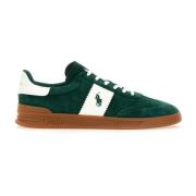 Polo Ralph Lauren Gröna Sneakers med Ikonisk Broderi Green, Herr