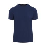 Giorgio Armani Blå Oltremarine T-shirt Blue, Herr