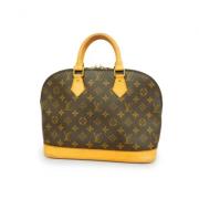 Louis Vuitton Vintage Pre-owned Tyg louis-vuitton-vskor Brown, Dam