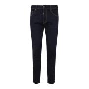 Dsquared2 Navy Blue Skater Jeans Blue, Herr