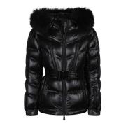 Moncler Varm Vinter Dunjacka Black, Dam