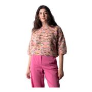 Max Mara Weekend Rosa Pullover - Stilfull Uppgradering Multicolor, Dam