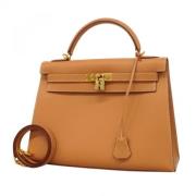 Hermès Vintage Pre-owned Laeder handvskor Brown, Dam