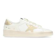 Golden Goose Stardan Sneakers i läder och tyg White, Dam