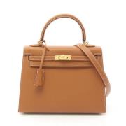 Hermès Vintage Pre-owned Laeder handvskor Brown, Dam