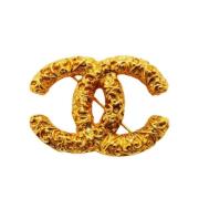 Chanel Vintage Pre-owned Guld chanel-smycken Yellow, Dam