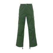 Carhartt Wip Cargo Byxa med Militärstil Green, Herr