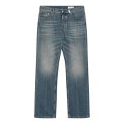 Alexander McQueen Jeans med normal passform Blue, Herr