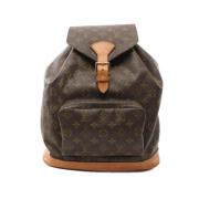 Louis Vuitton Vintage Pre-owned Canvas ryggsckar Brown, Dam