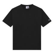 Champion Kortärmad rund hals T-shirt Black, Herr