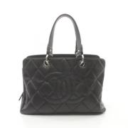 Chanel Vintage Pre-owned Laeder handvskor Black, Dam