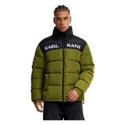 Karl Kani Retro Essential Pufferjacka Grön Green, Herr