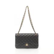 Chanel Vintage Pre-owned Tyg chanel-vskor Black, Dam