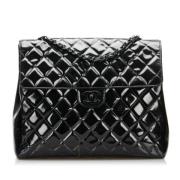 Chanel Vintage Pre-owned Laeder chanel-vskor Black, Dam