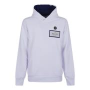 Philipp Plein Vit Hoodie Sweatshirt White, Herr