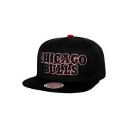 Mitchell & Ness Svart Bulls NBA 13 Draft Snapback Black, Herr