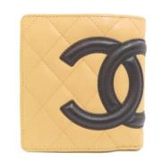 Chanel Vintage Pre-owned Laeder plnbcker Beige, Dam