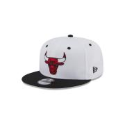 New Era Vit Bulls Crown Patch Keps White, Herr