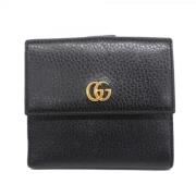 Gucci Vintage Pre-owned Laeder plnbcker Black, Dam