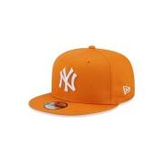 New Era Orange Yankees League Essential Keps Orange, Herr