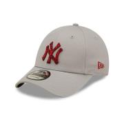 New Era Yankees Marble Infill Keps Gray, Herr