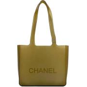 Chanel Vintage Pre-owned Gummi chanel-vskor Green, Dam