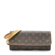 Louis Vuitton Vintage Pre-owned Laeder handvskor Brown, Dam