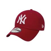 New Era Röd Yankees League Basic Keps Red, Herr