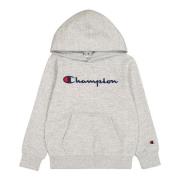 Champion Broderad Logotyp Huvtröja Gray, Herr