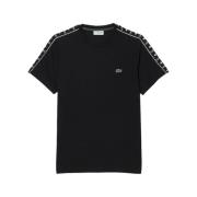 Lacoste Svart Klassisk Logot-shirt Black, Herr