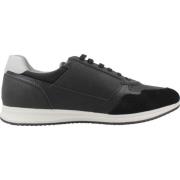 Geox Stiliga Sneakers för vardagsbruk Black, Herr