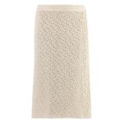 Bottega Veneta Skirts Beige, Dam